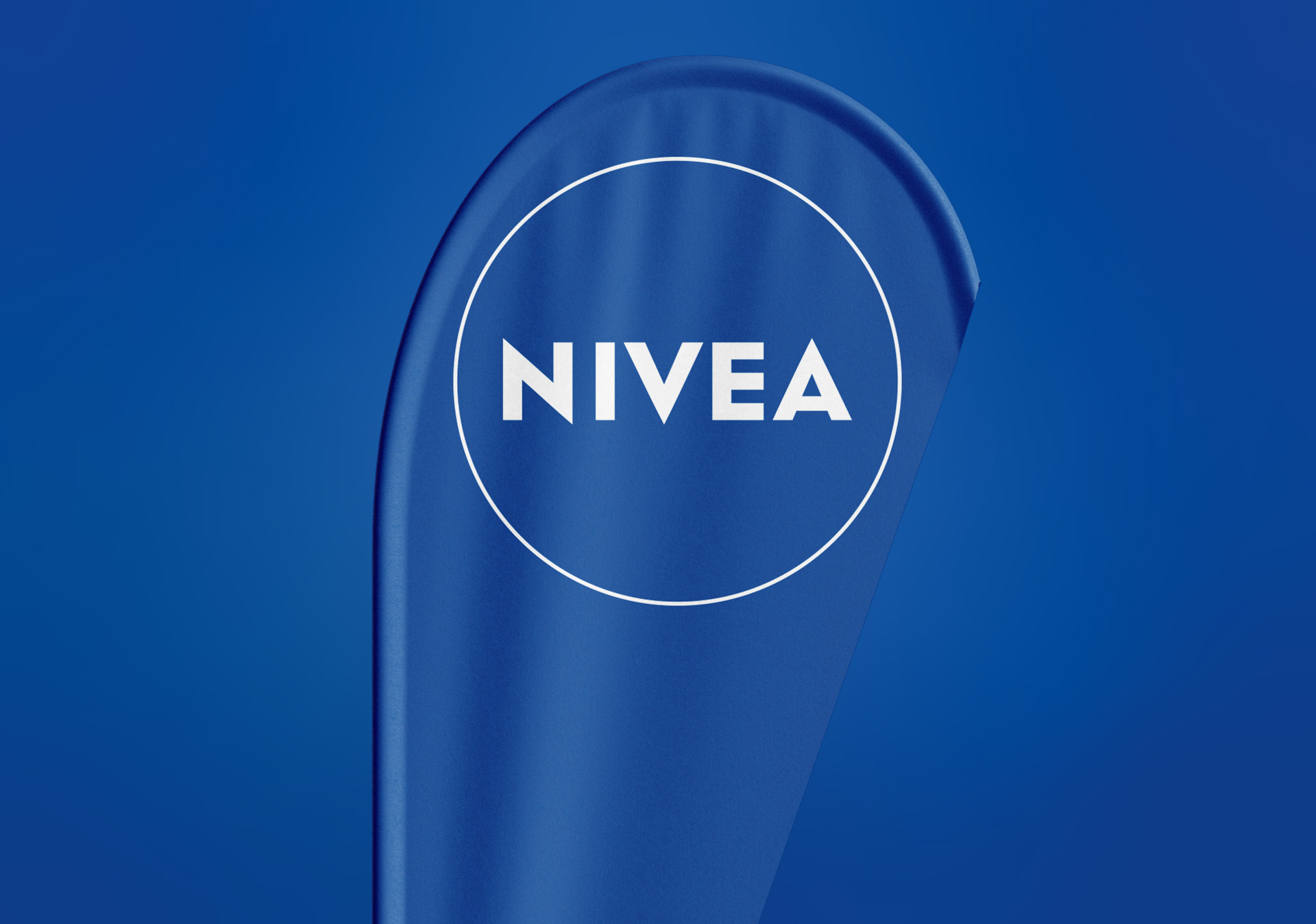 Grafikdesign, Beachflag für Brandsoul AG und NIVEA