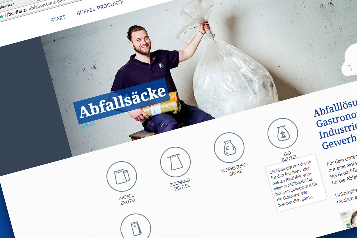 Website UI Design, Front-End Programmierung
